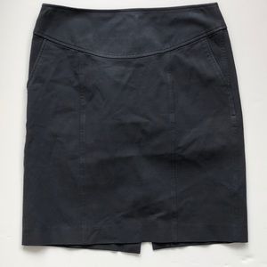Grey fitted Banana Republic stretch skirt
